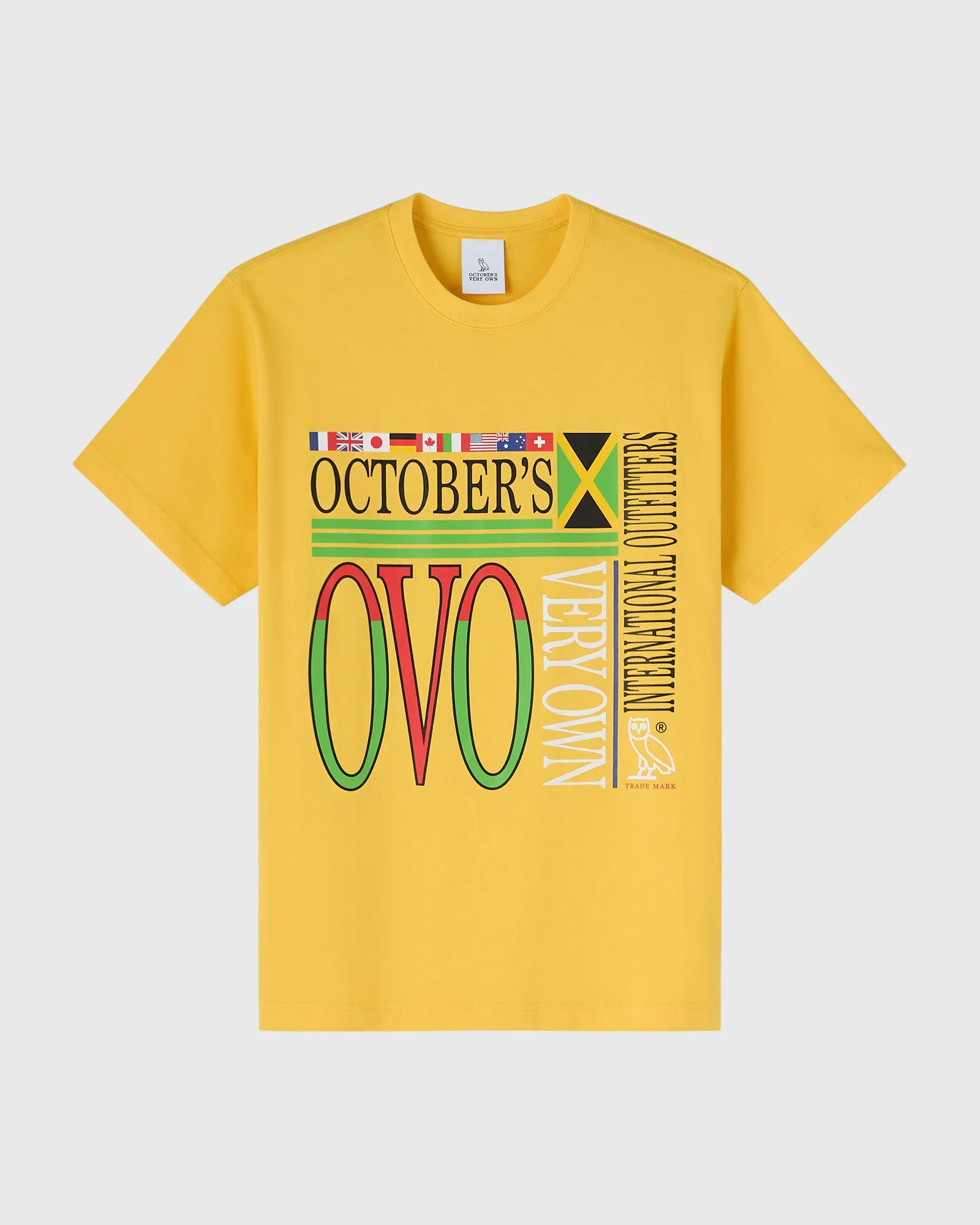 International Outfitters Tee - Yellow sold by OVO