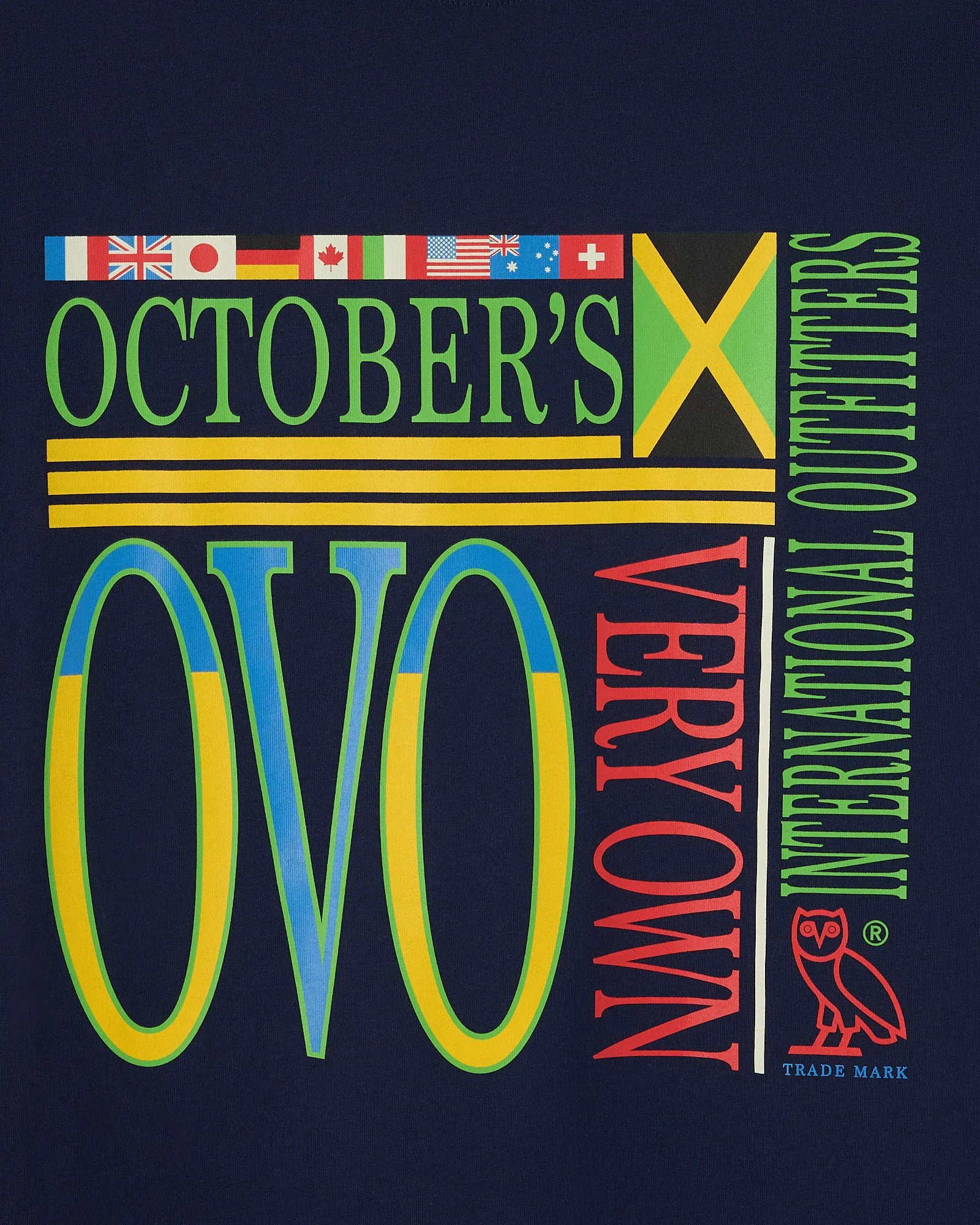 International Outfitters Tee - Navy sold by OVO product image thumbnail 3