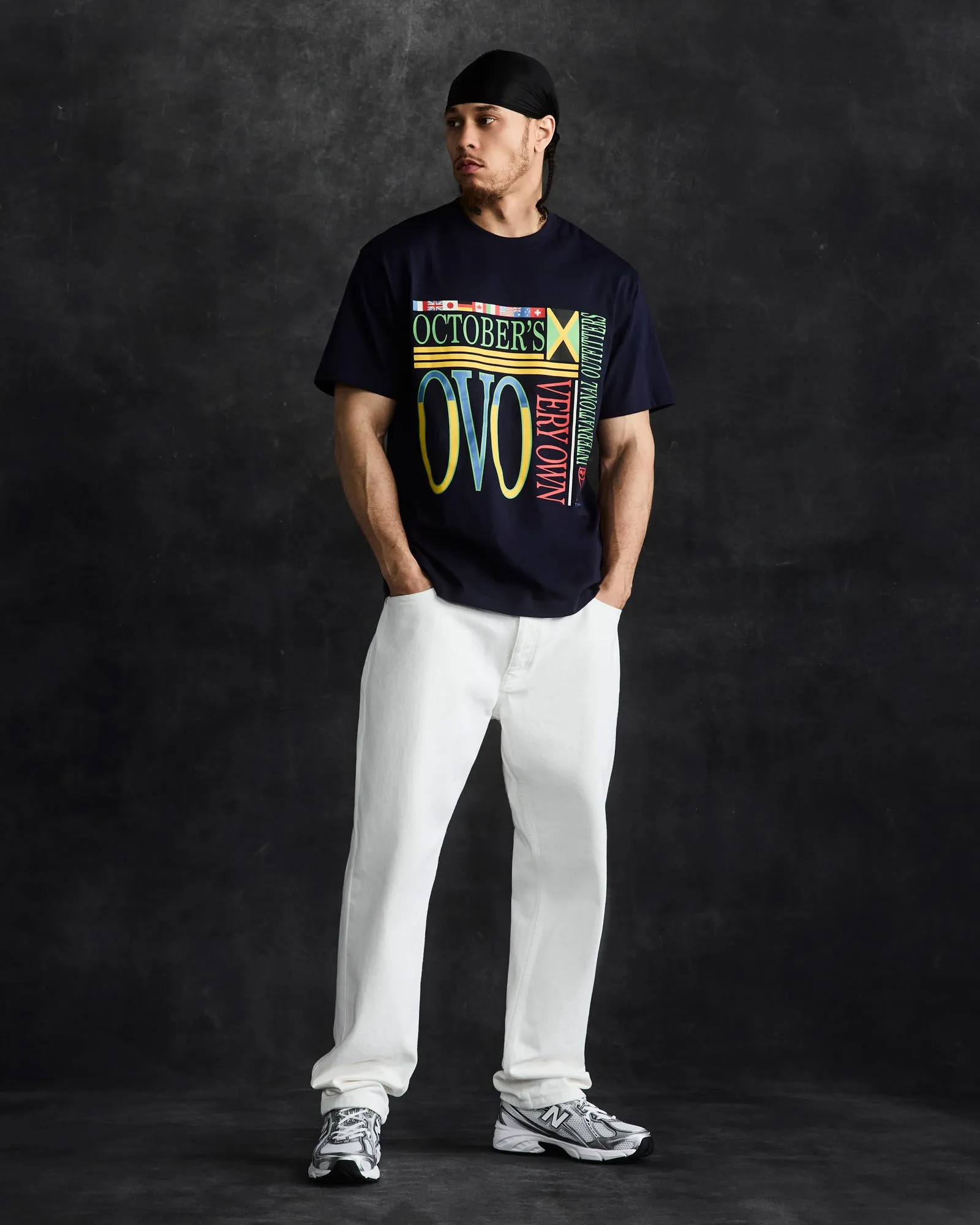 International Outfitters Tee - Navy sold by OVO product image thumbnail 2