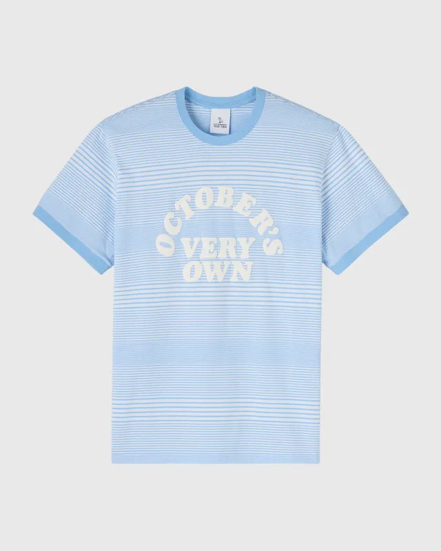 Cooper Arch Stripe Tee - Light Blue sold by OVO