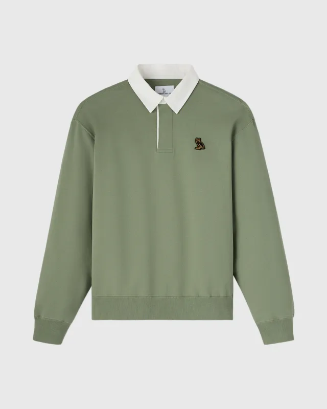 Classic Rugby Polo - Olive sold by OVO