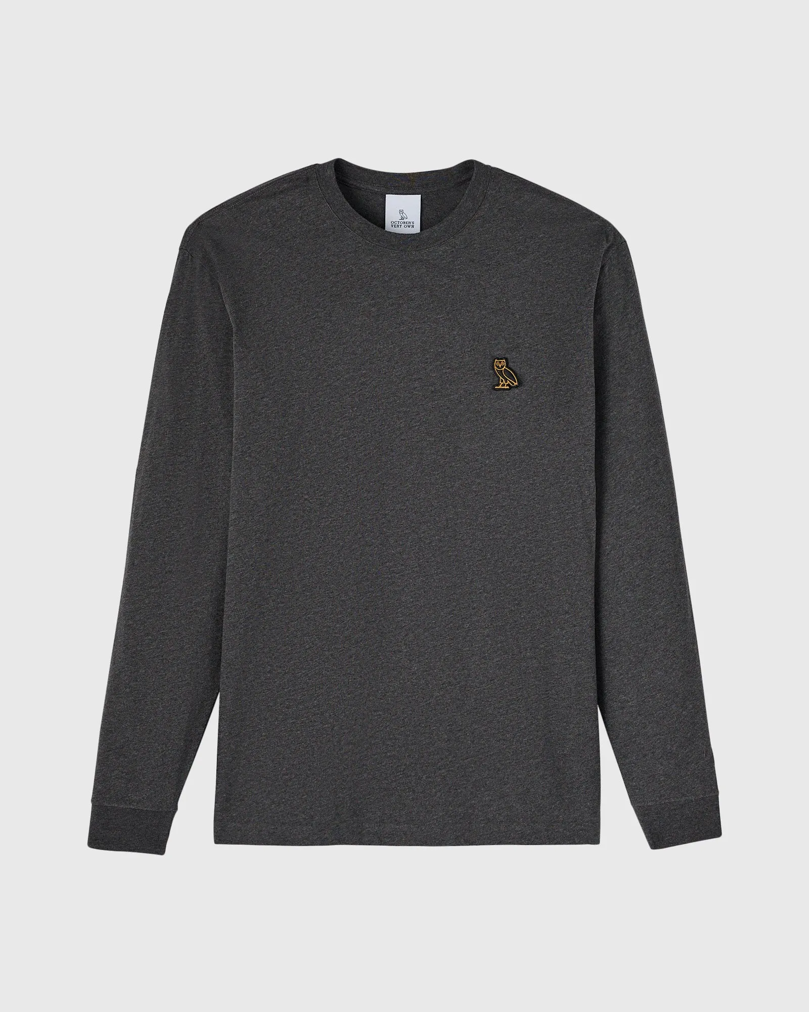 Classic Long-Sleeve Tee - Heather Charcoal sold by OVO