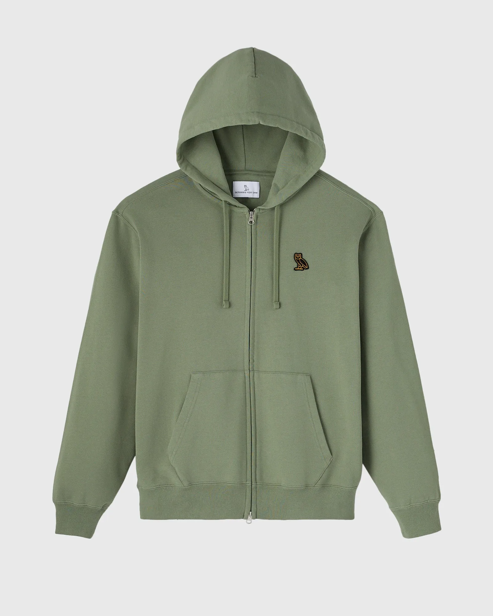 Classic Full-Zip Hoodie - Olive sold by OVO