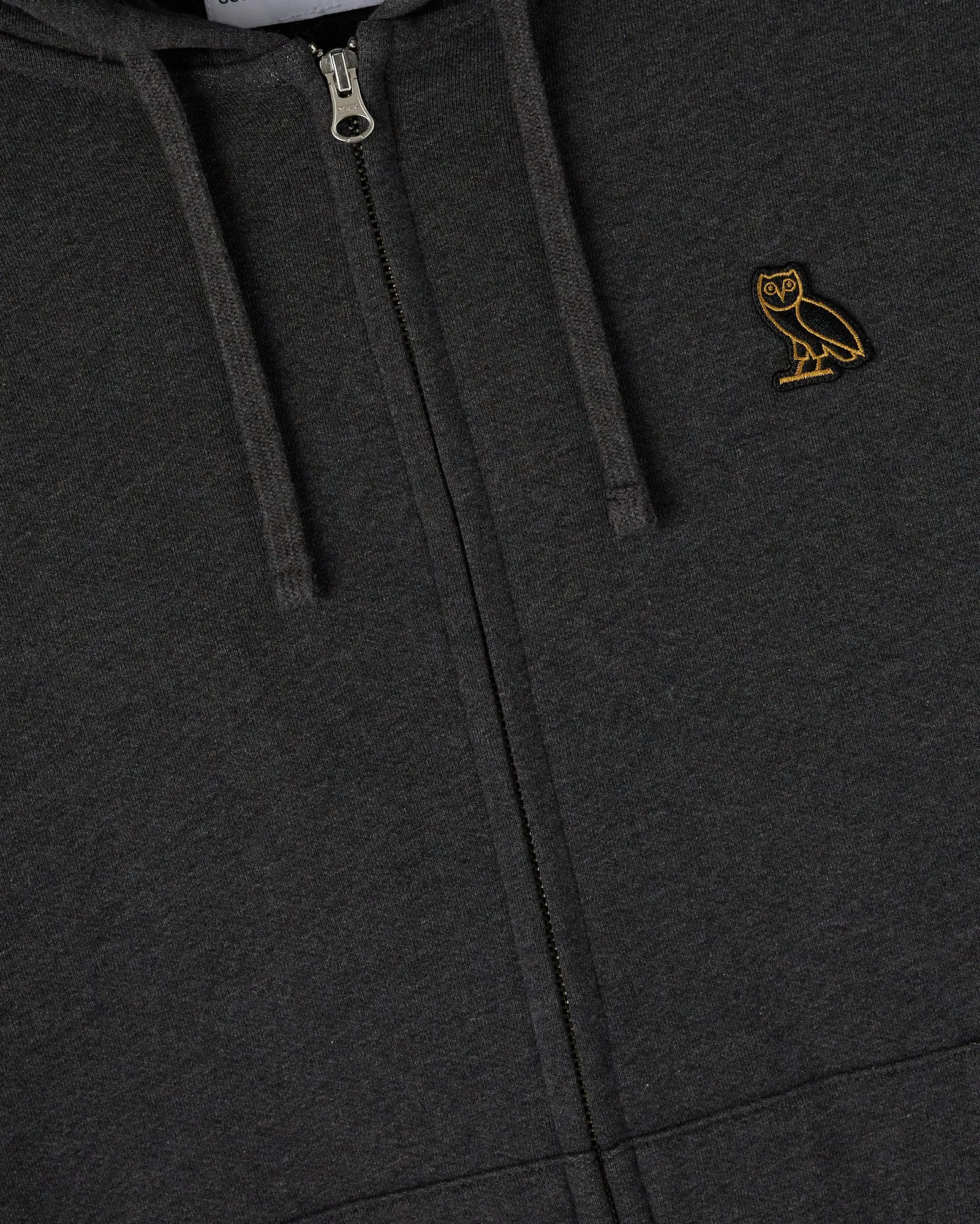 Classic Full-Zip Hoodie - Heather Charcoal sold by OVO product image thumbnail 2