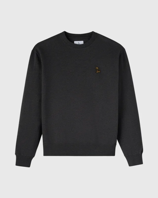 Classic Crewneck - Heather Charcoal sold by OVO