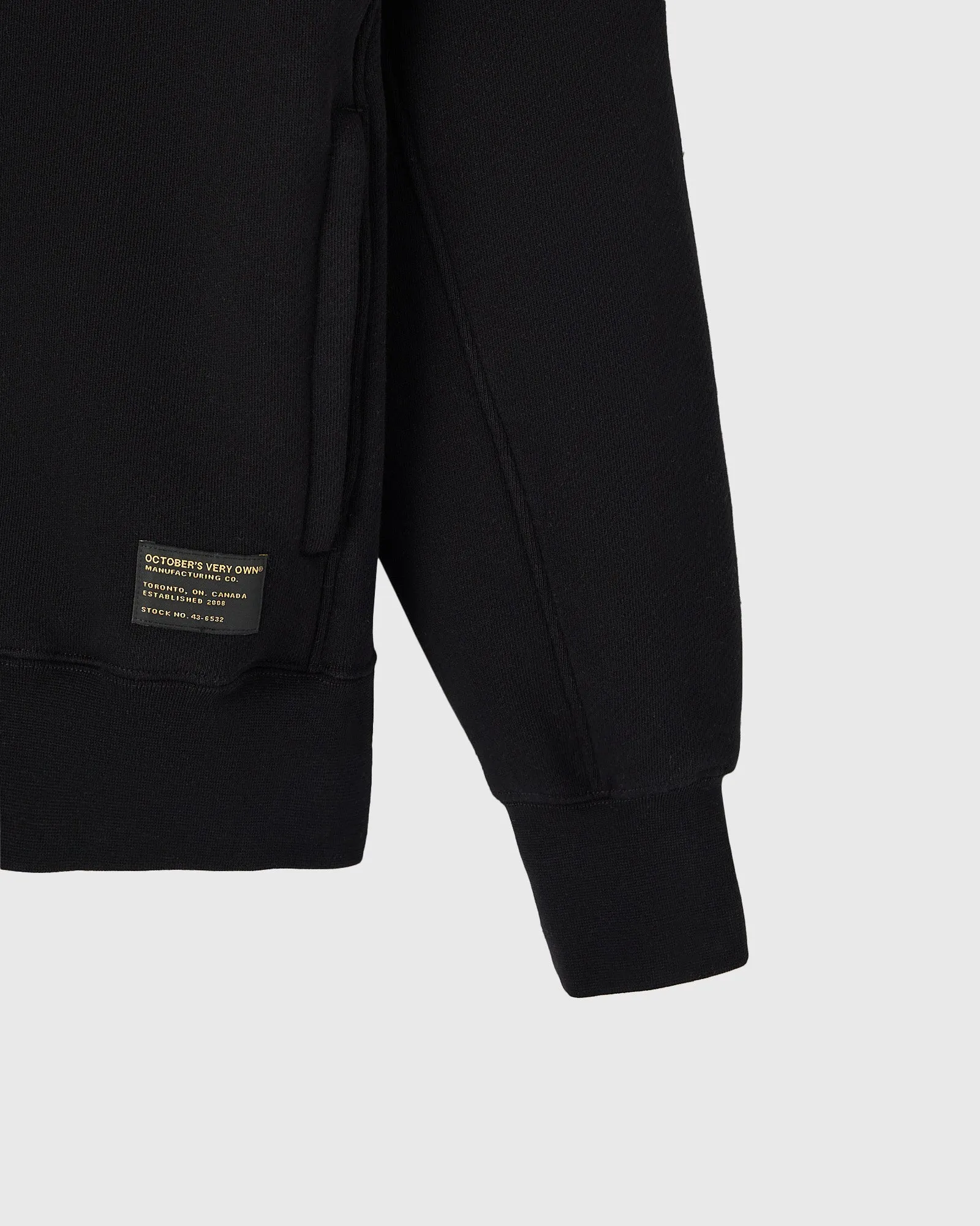 Surplus French Terry Hoodie - Black sold by OVO product image thumbnail 3