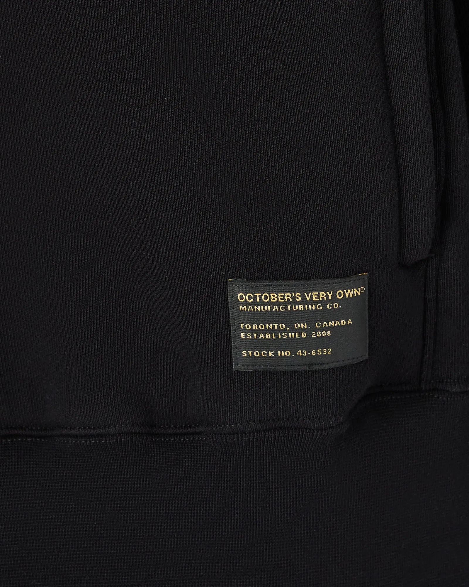 Surplus French Terry Hoodie - Black sold by OVO product image thumbnail 4
