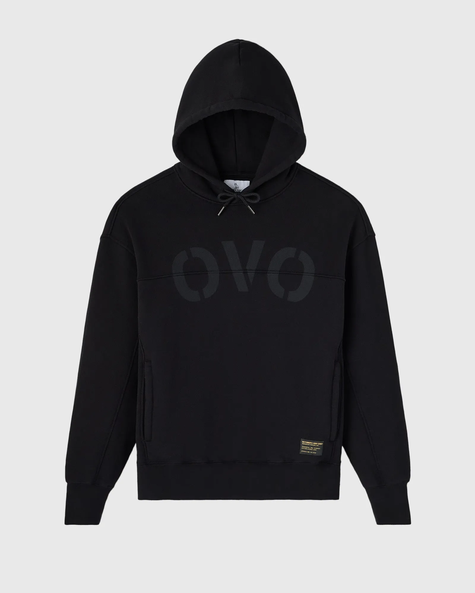 Surplus French Terry Hoodie - Black sold by OVO