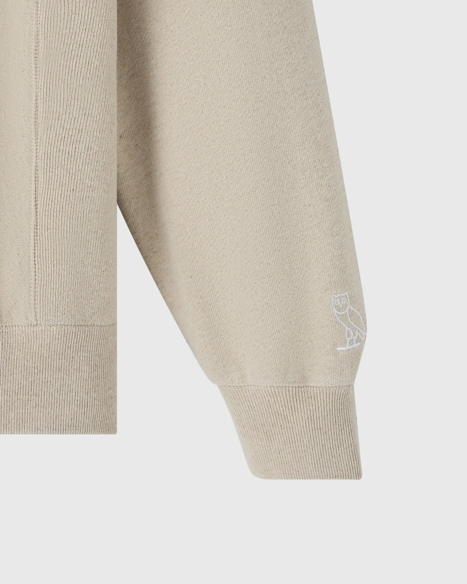Memphis French Terry Crewneck - Heather Oatmeal sold by OVO product image thumbnail 4