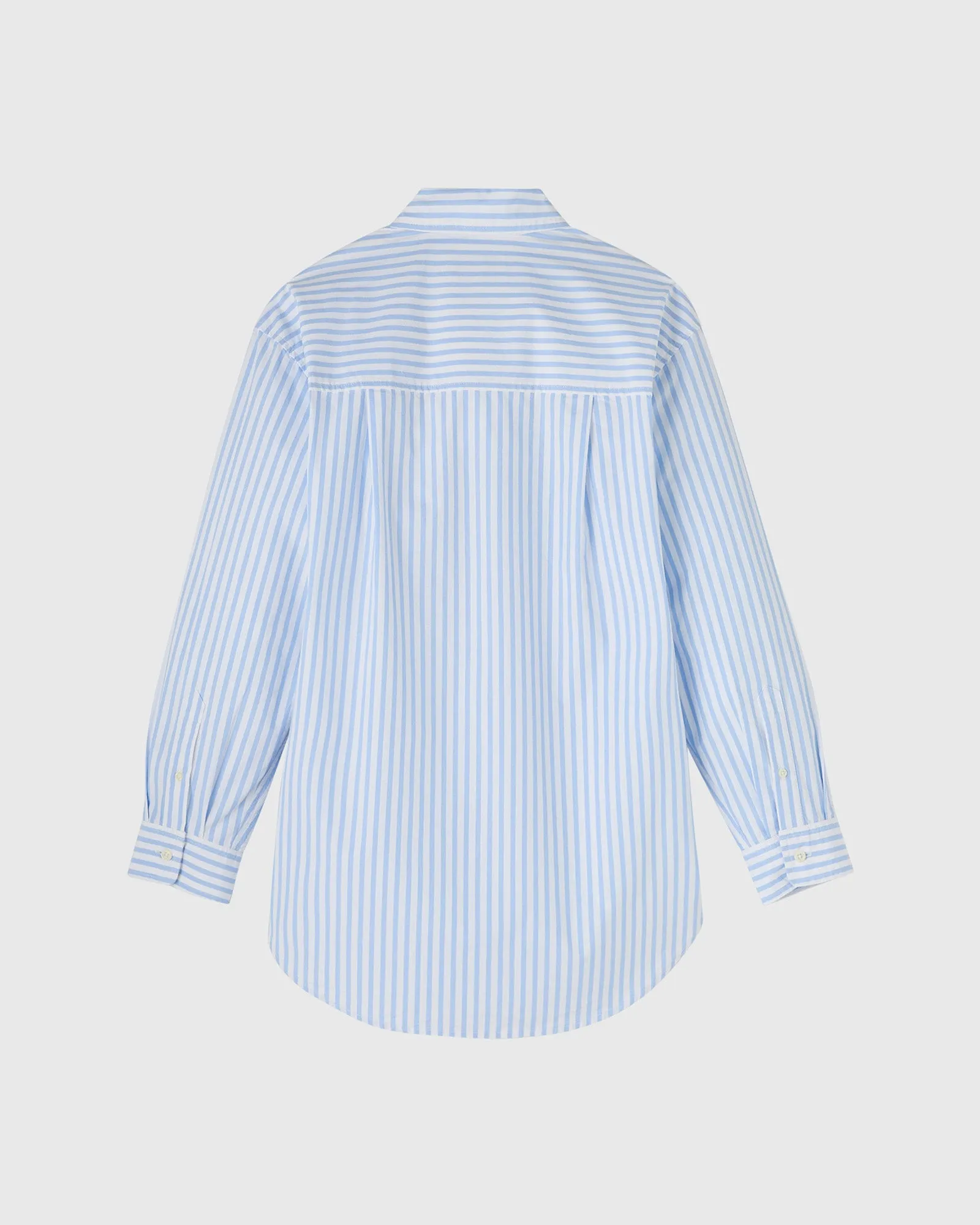 Athletics Club Poplin Striped Shirt - Light Blue sold by OVO product image thumbnail 4