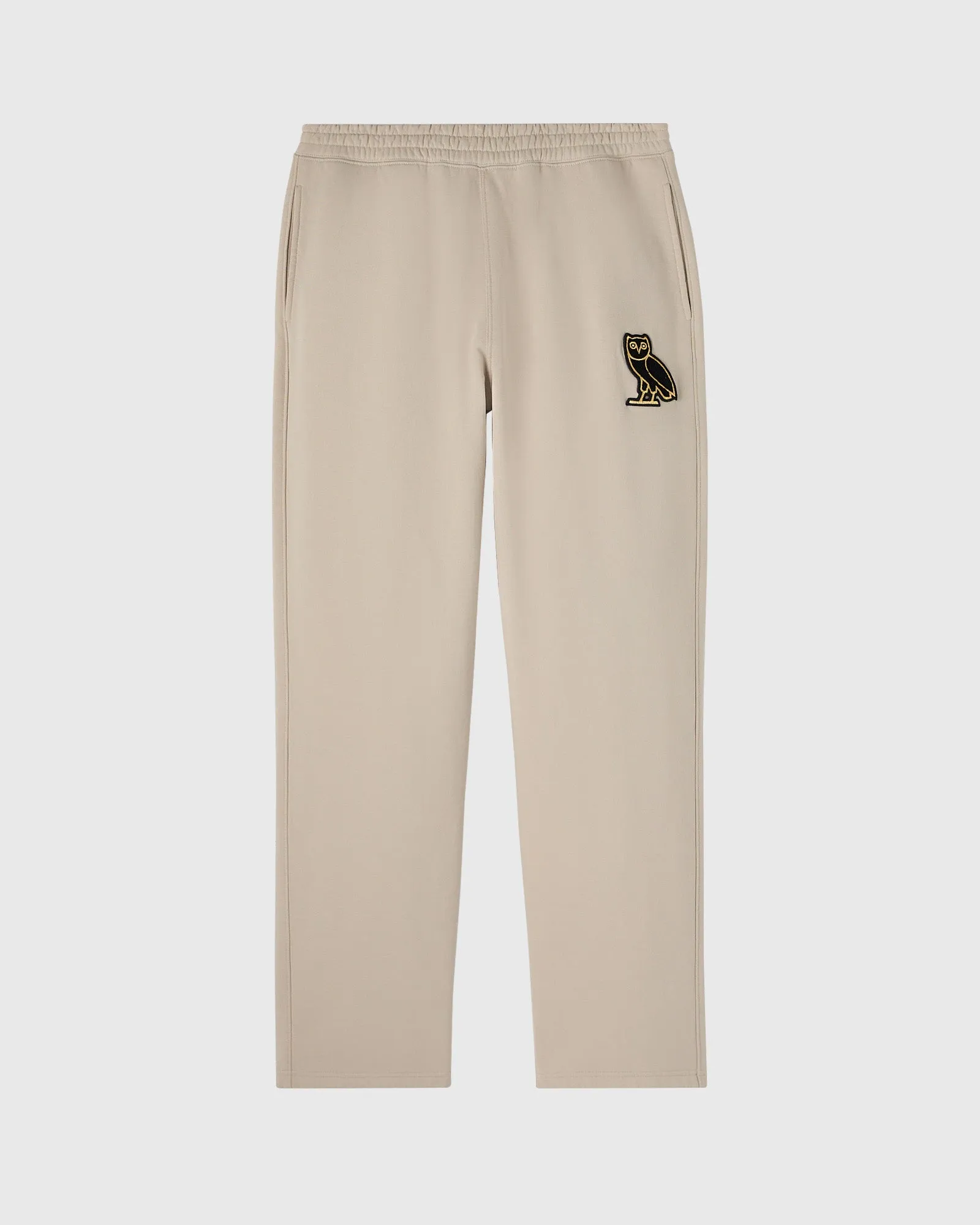 Signature Open-Hem Sweatpant - Beige sold by OVO