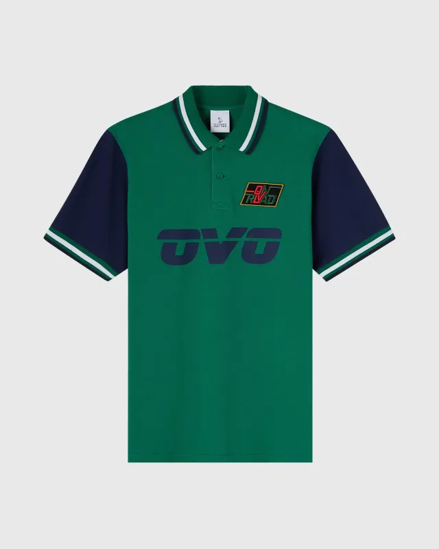 Runner Pique Polo - Green sold by OVO