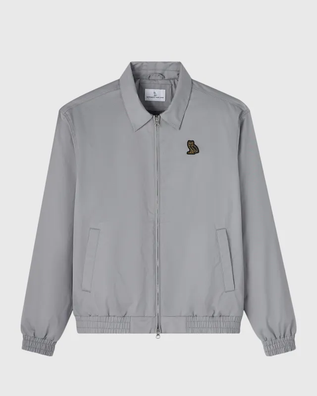 Full-Zip Coaches Jacket - Grey sold by OVO
