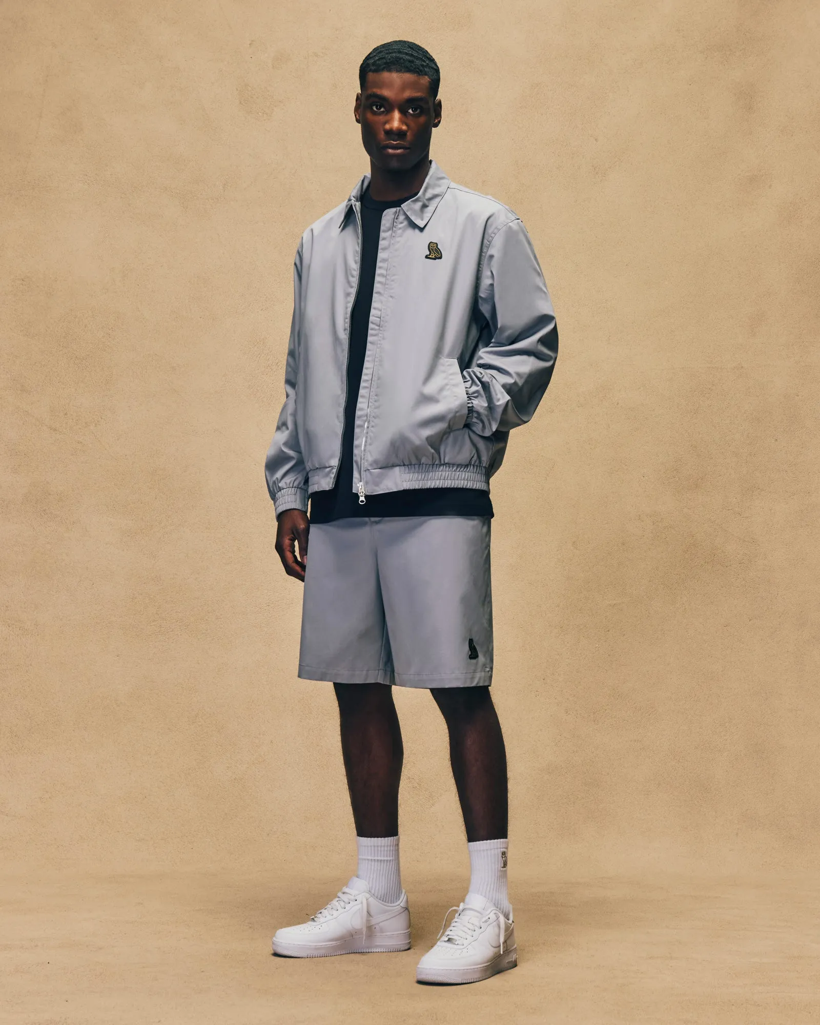 Full-Zip Coaches Jacket - Grey sold by OVO product image thumbnail 2