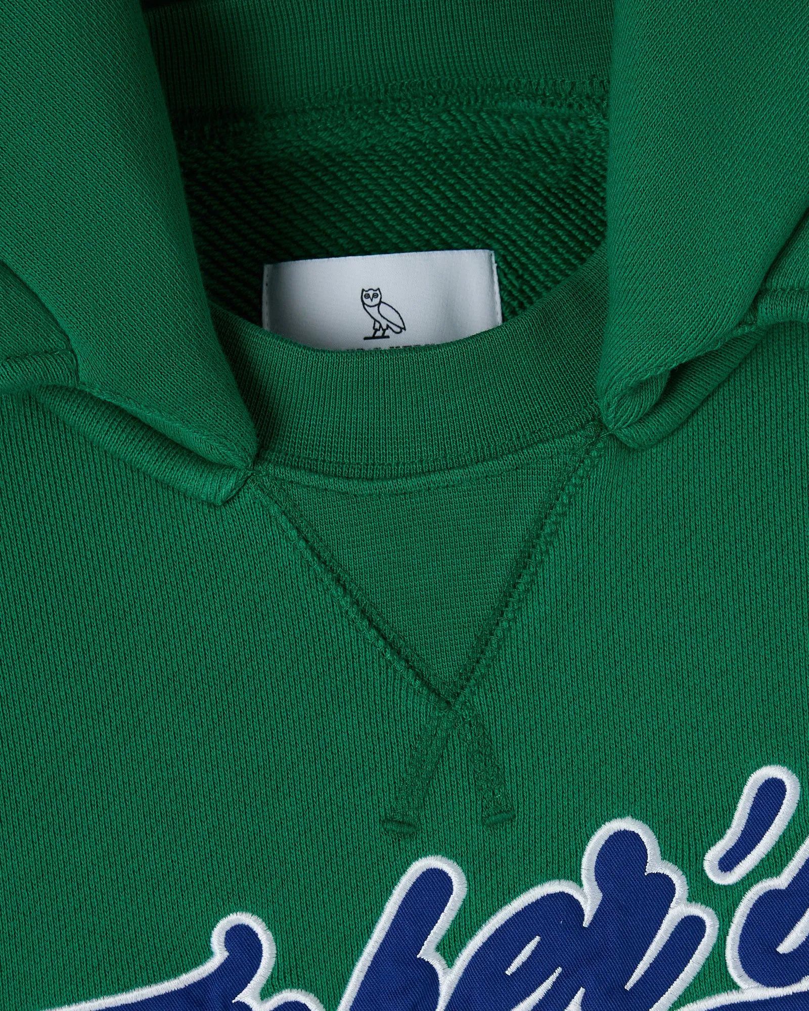 French Terry Retro Sport Hoodie - Green sold by OVO product image thumbnail 5