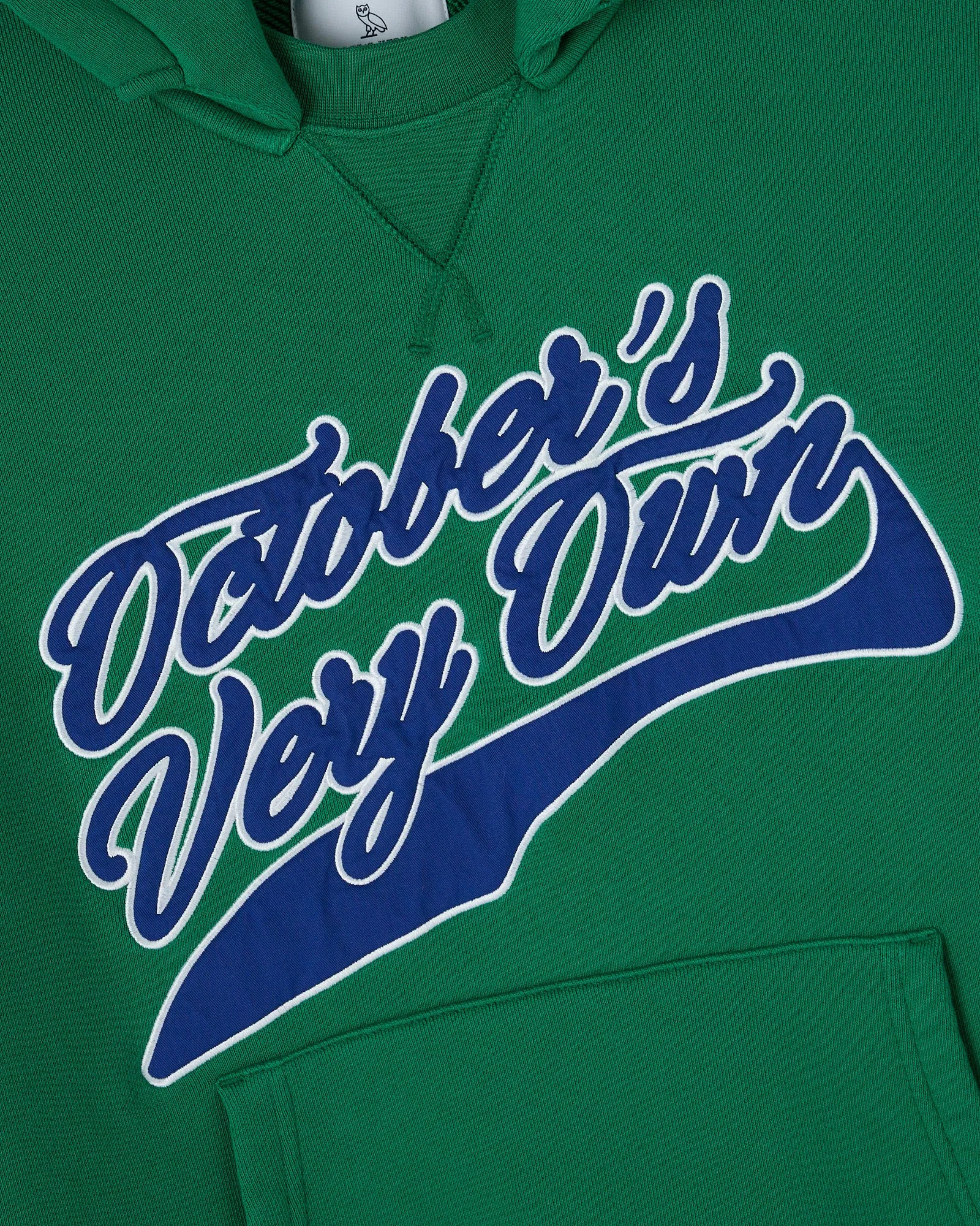 French Terry Retro Sport Hoodie - Green sold by OVO product image thumbnail 4