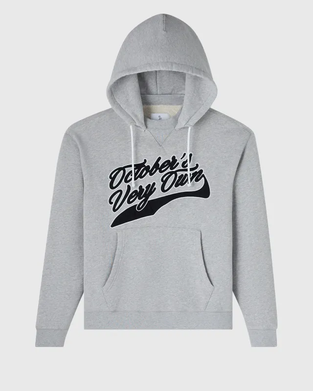 French Terry Retro Sport Hoodie - Ash Heather Grey sold by OVO