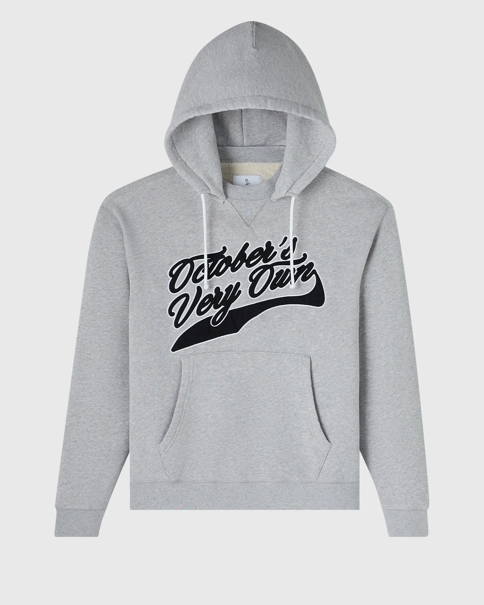 French Terry Retro Sport Hoodie - Ash Heather Grey sold by OVO