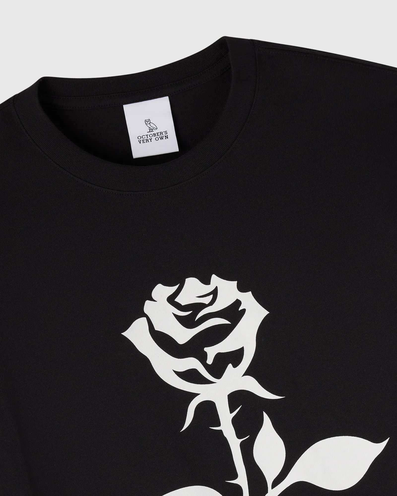 Rose Drop Long-Sleeve Tee - Black sold by OVO product image thumbnail 3