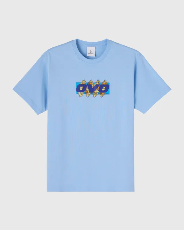 Global Tee - Light Blue sold by OVO