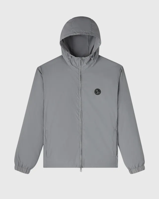 Nylon Track Jacket - Cool Grey sold by OVO