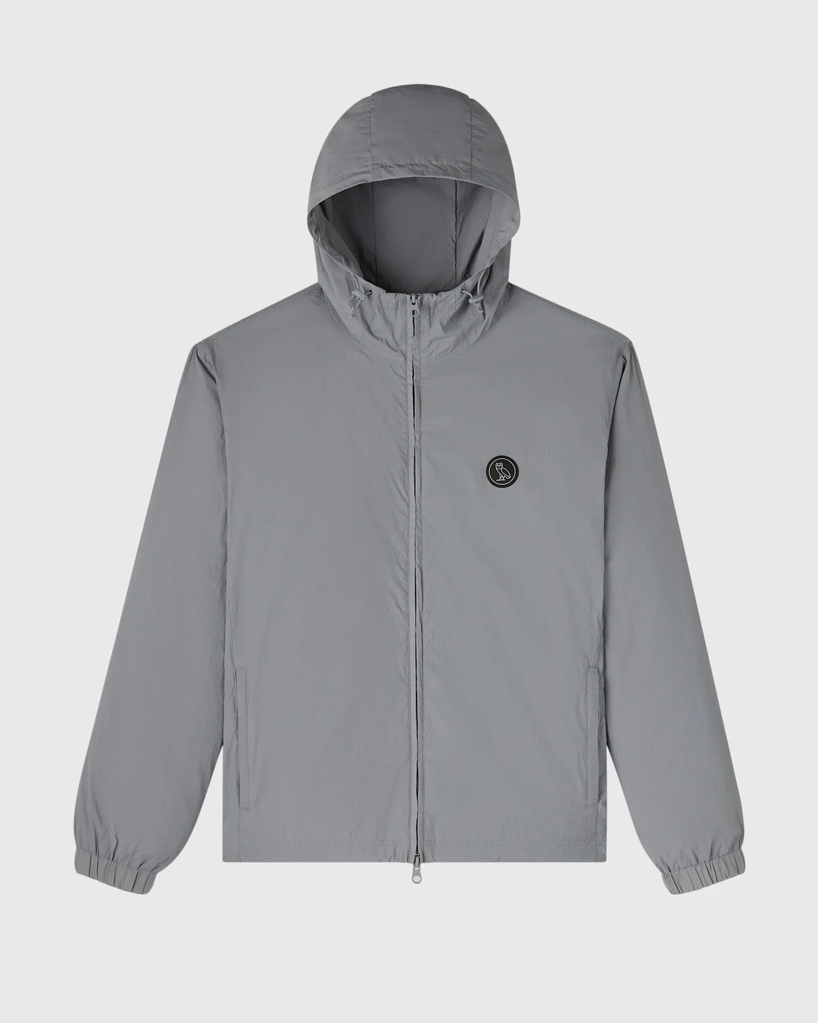 Nylon Track Jacket - Cool Grey sold by OVO