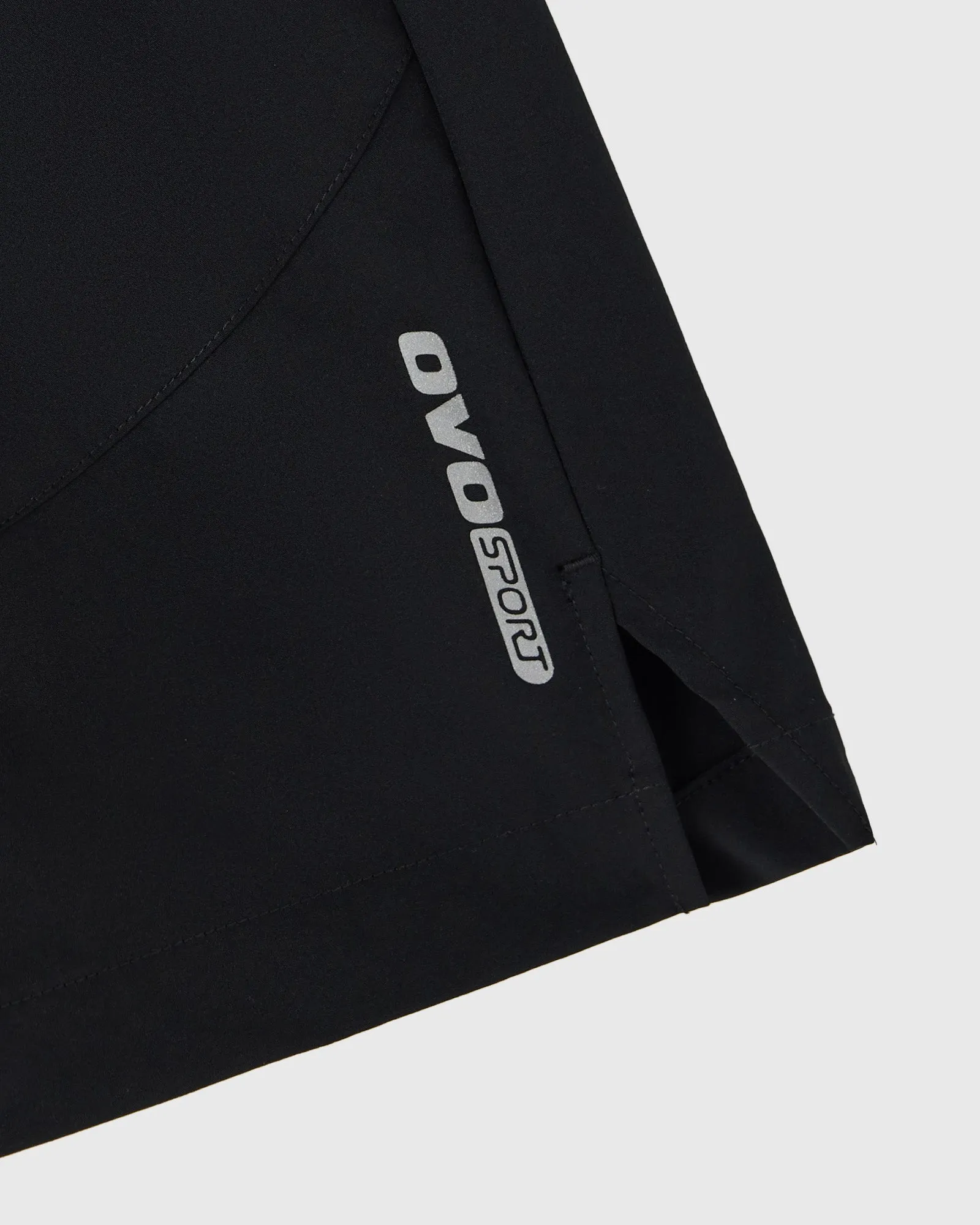 Nylon Running Short - Black sold by OVO product image thumbnail 4