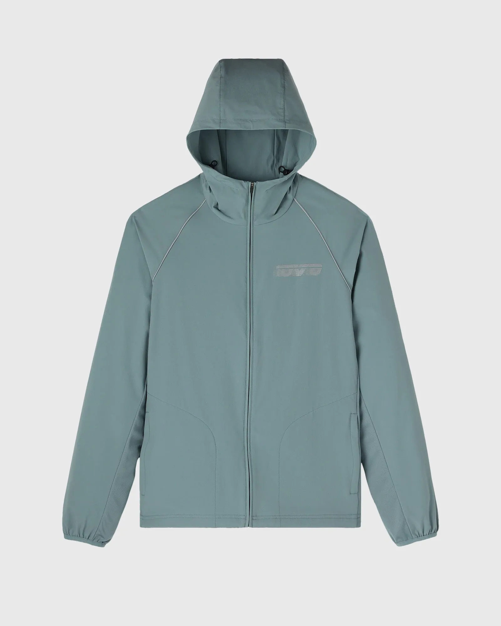 Nylon Running Jacket - Light Teal sold by OVO