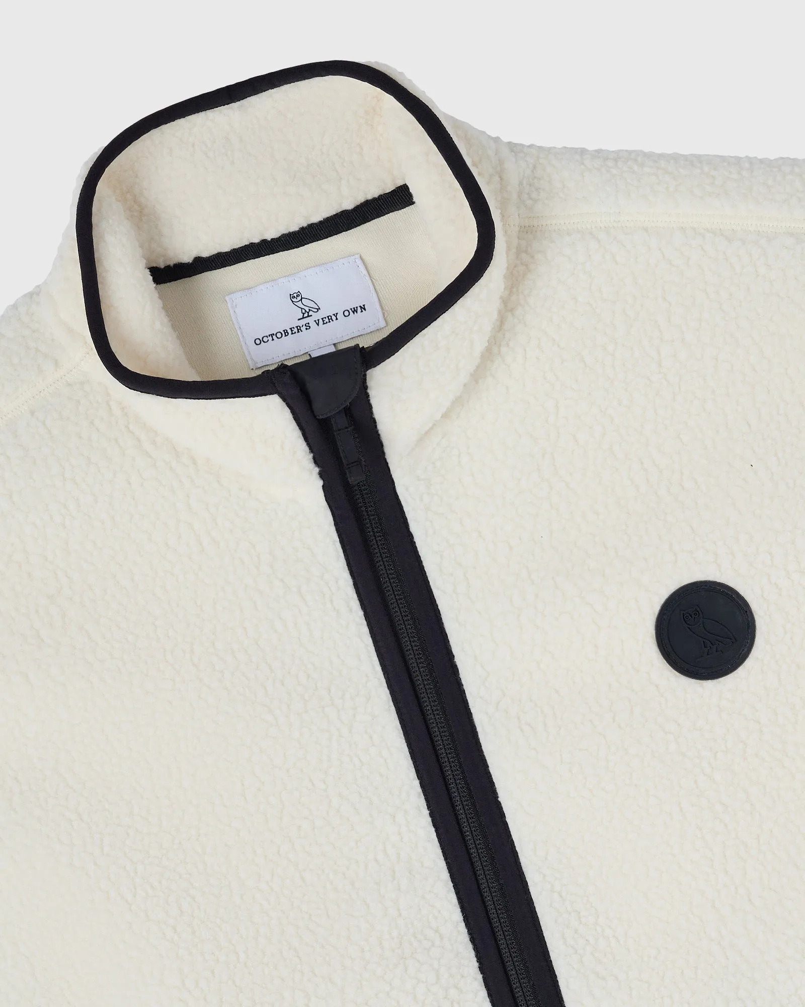 Sherpa Fleece Vest - Cream sold by OVO product image thumbnail 2