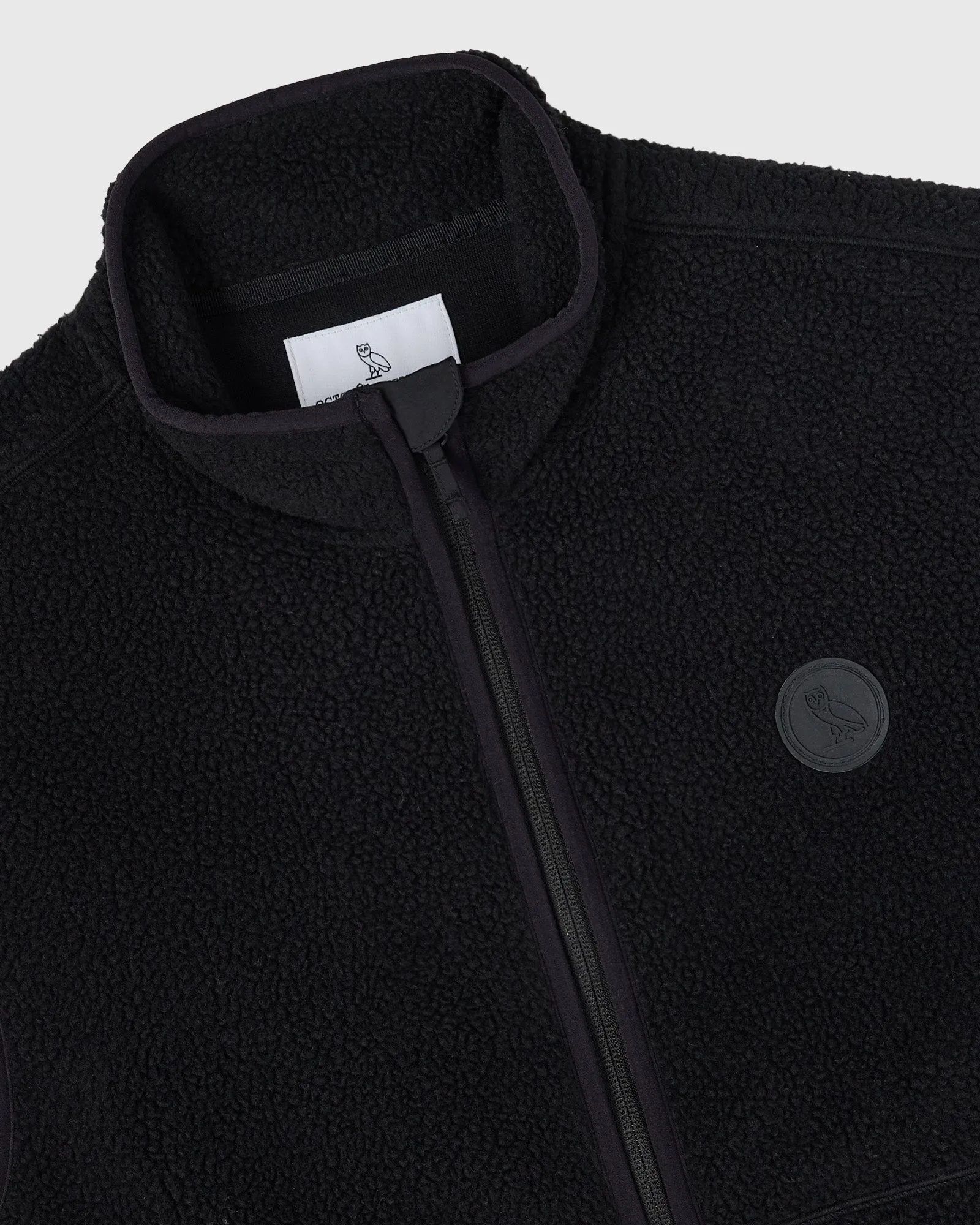 Sherpa Fleece Vest - Black sold by OVO product image thumbnail 2