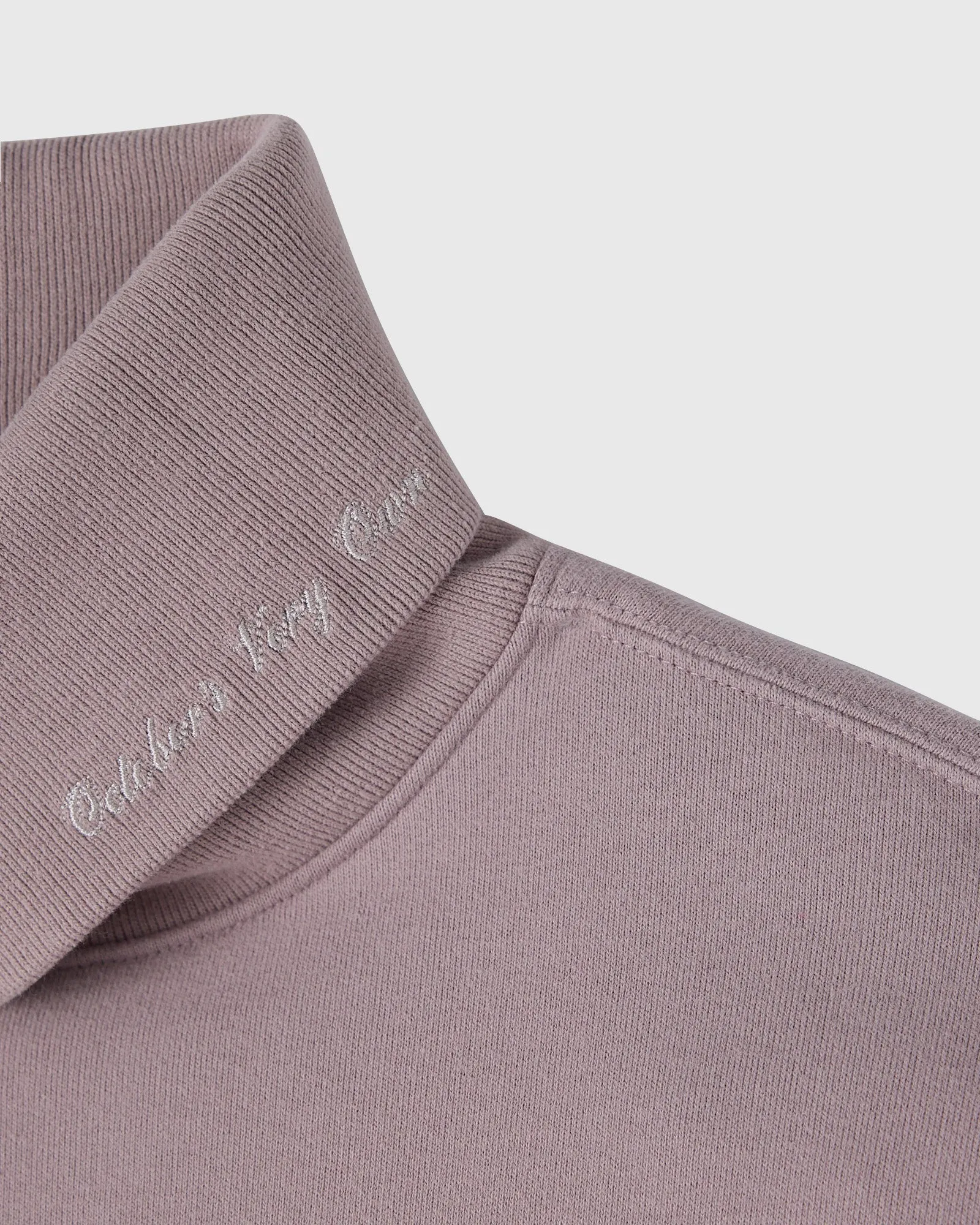 Script Fleece Turtleneck - Purple Fog sold by OVO product image thumbnail 3