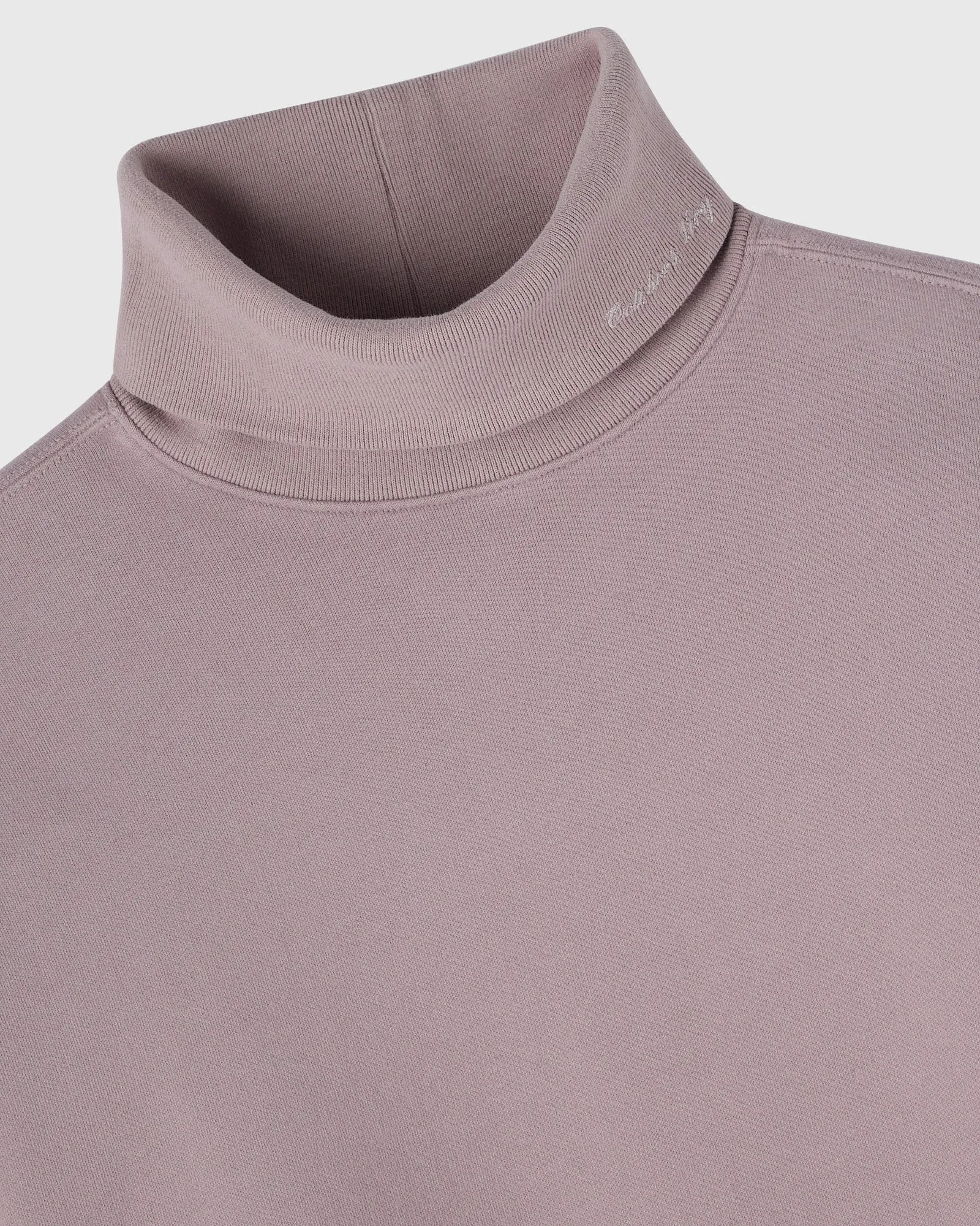 Script Fleece Turtleneck - Purple Fog sold by OVO product image thumbnail 4