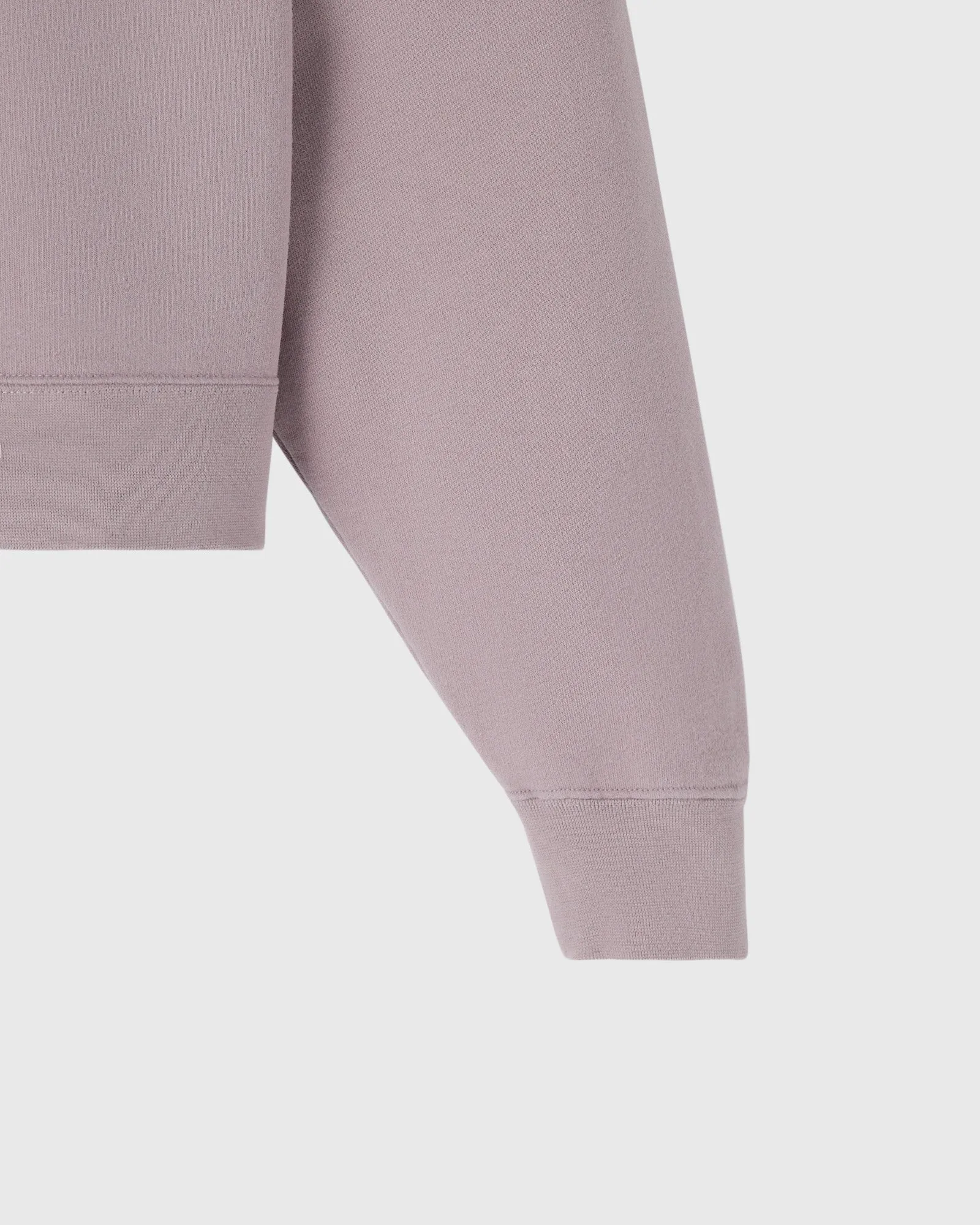Script Fleece Crewneck - Purple Fog sold by OVO product image thumbnail 3