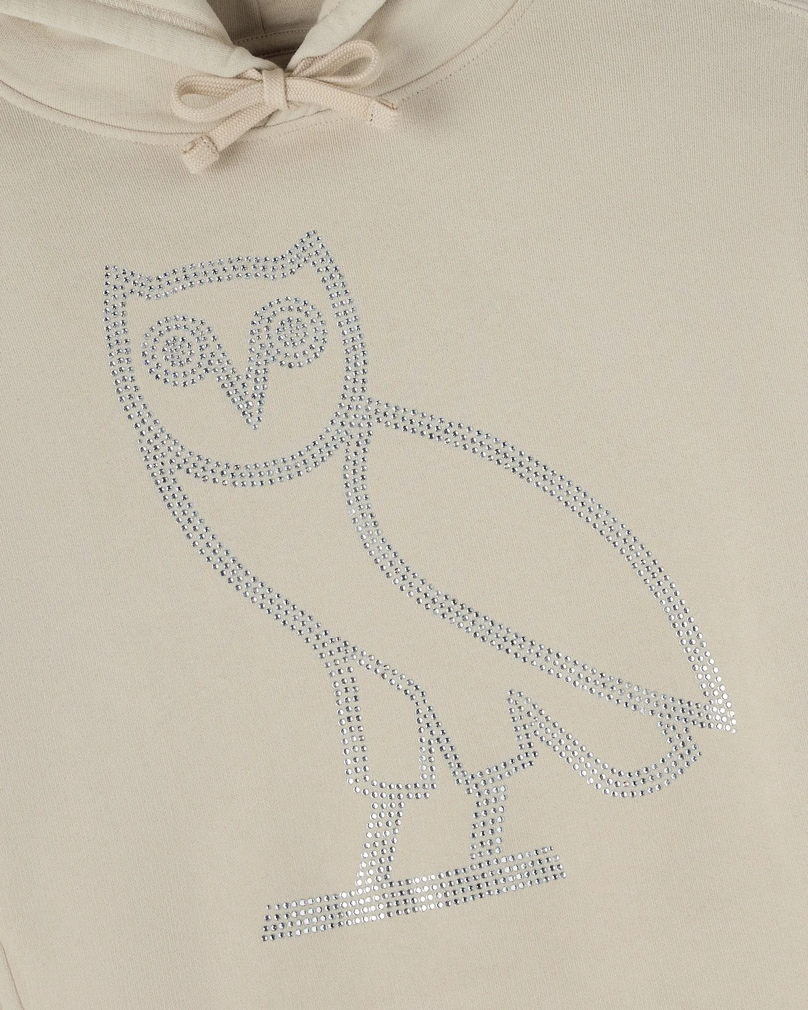 Rhinestone Icon Hoodie - Sand sold by OVO product image thumbnail 3