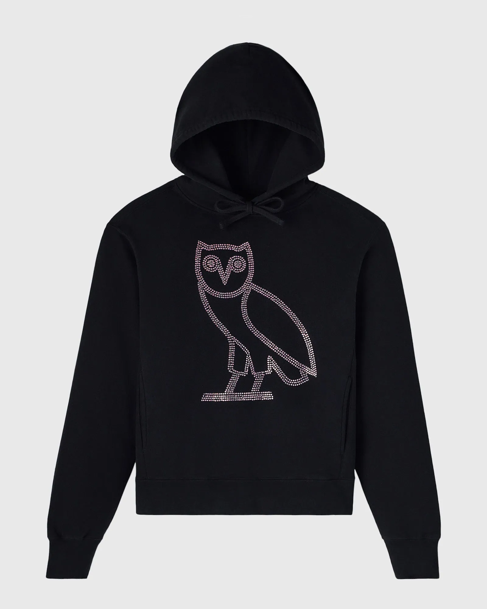 Rhinestone Icon Hoodie - Black sold by OVO