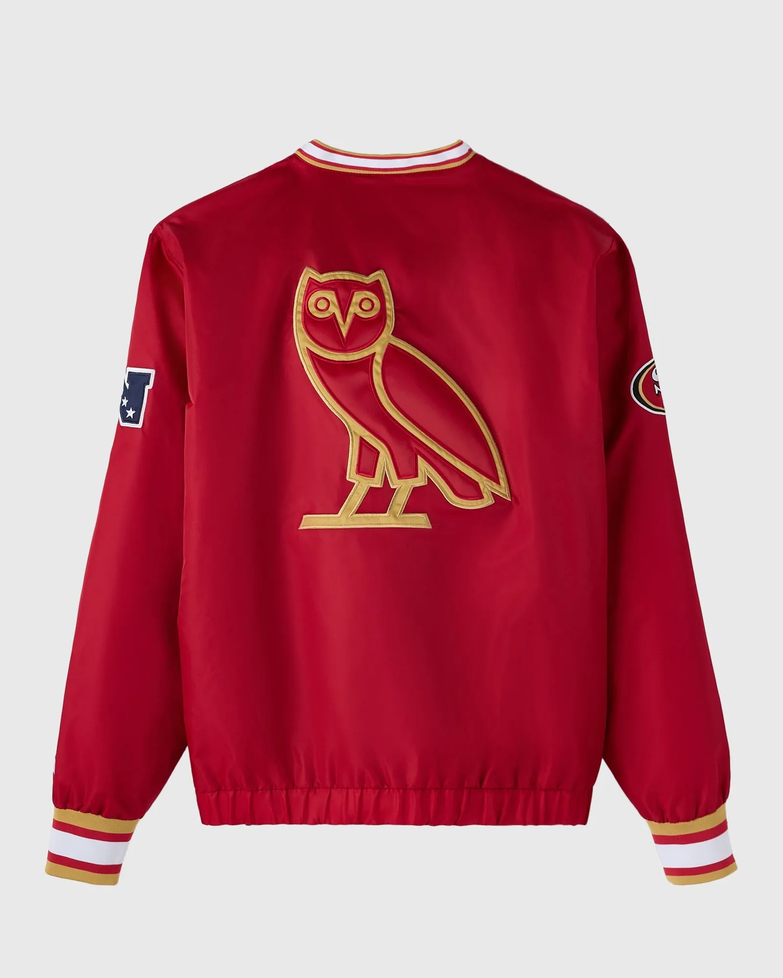 NFL San Francisco 49ers Starter® Trainer Pullover Jacket - Red sold by OVO product image thumbnail 2