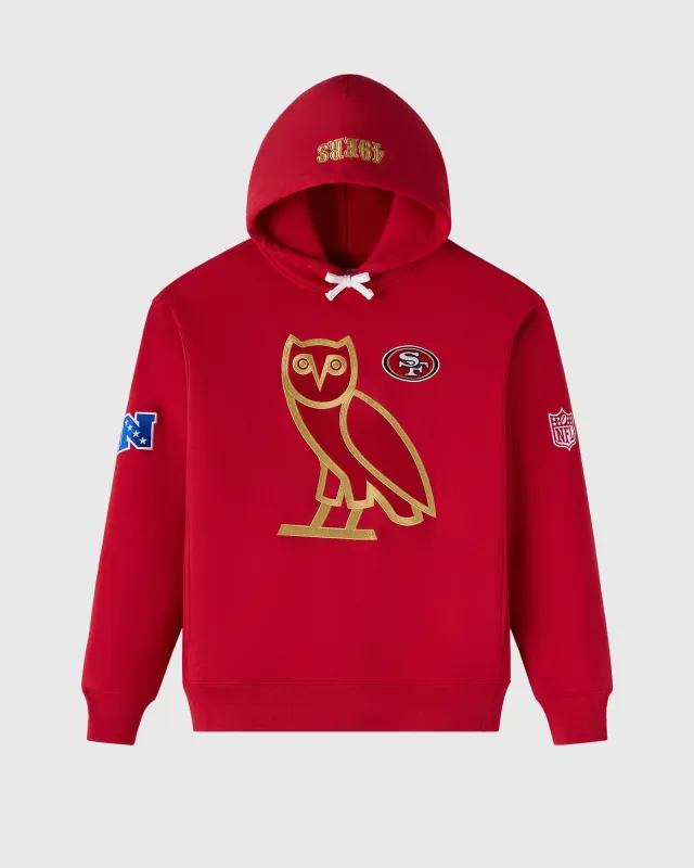NFL San Francisco 49ers Icon Team Hoodie - Red sold by OVO