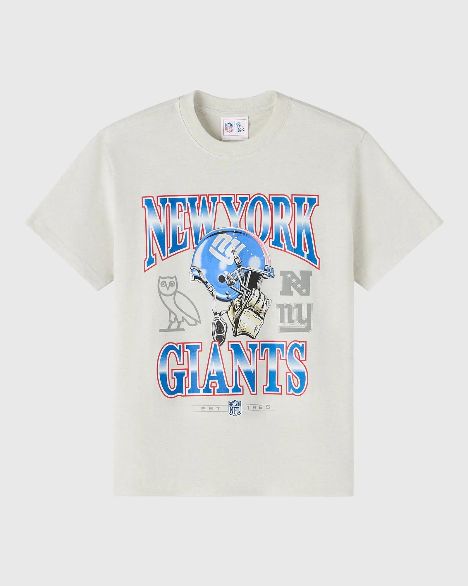 NFL New York Giants Graphic Team Tee - Ash Heather Grey sold by OVO