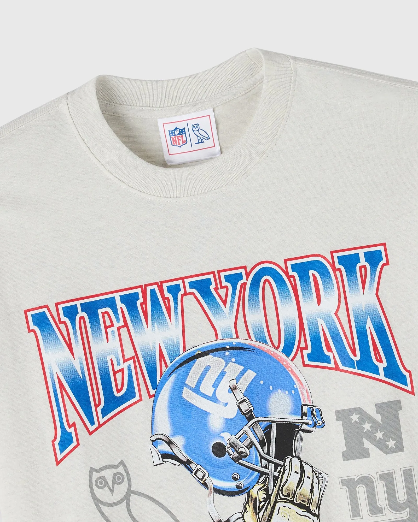 NFL New York Giants Graphic Team Tee - Ash Heather Grey sold by OVO product image thumbnail 3