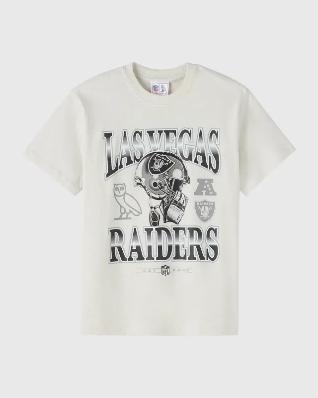 NFL Las Vegas Raiders Graphic Team Tee - Ash Heather Grey sold by OVO