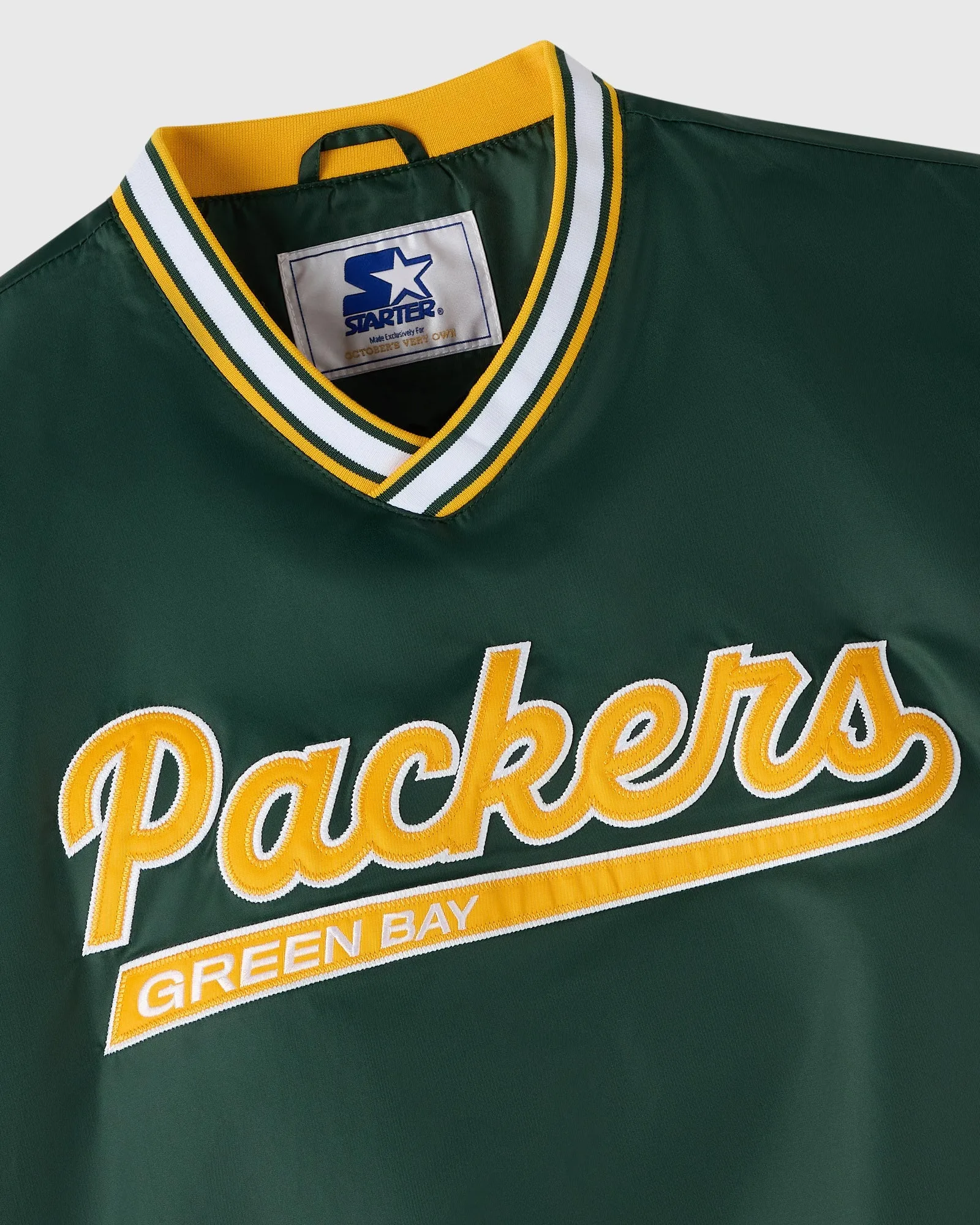 NFL Green Bay Packers Starter® Trainer Pullover Jacket - Green sold by OVO product image thumbnail 3