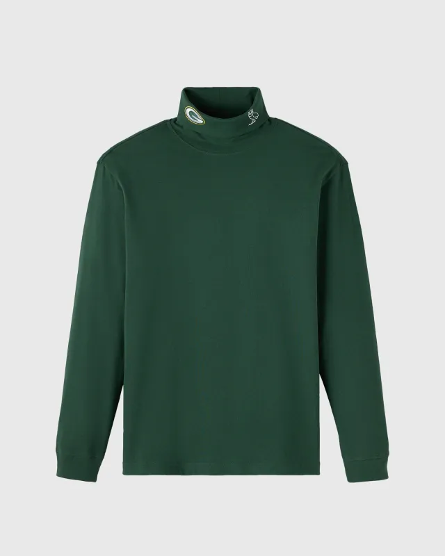 NFL Green Bay Packers Heavyweight Turtleneck - Green sold by OVO