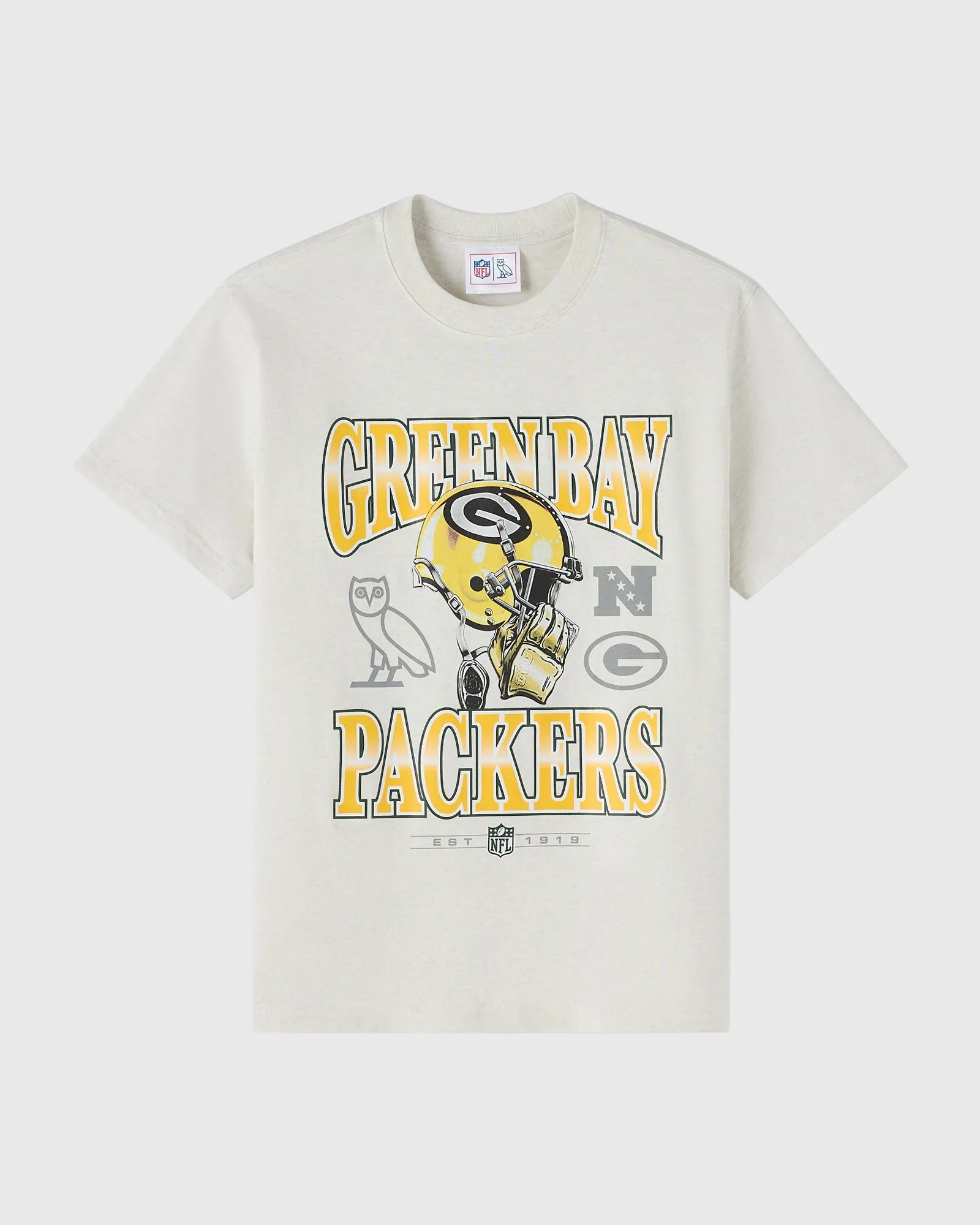 NFL Green Bay Packers Graphic Team Tee - Ash Heather Grey sold by OVO