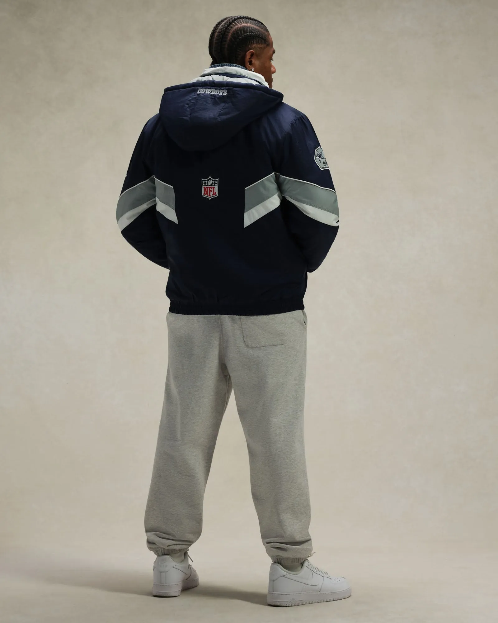 NFL Dallas Cowboys Starter® Sideline Puffer Jacket - Navy sold by OVO product image thumbnail 3