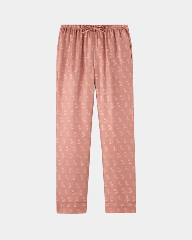 Silk Pajama Pant - Pink sold by OVO