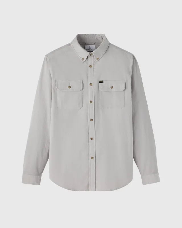 Corduroy Work Shirt - Grey sold by OVO