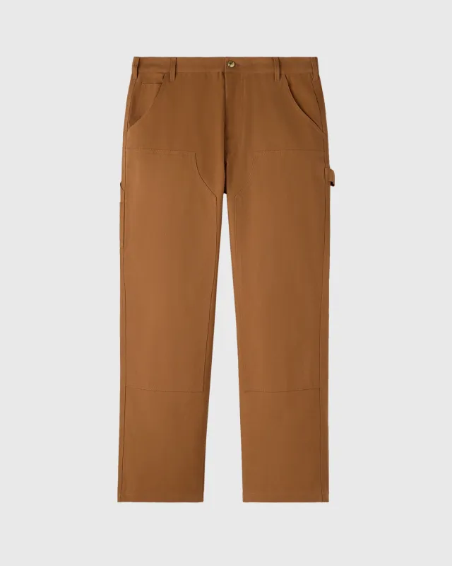Double Knee Pant - Brown sold by OVO
