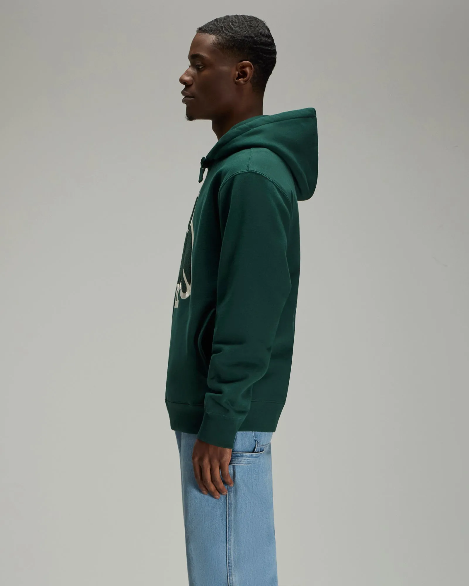 Icon Hoodie - Dark Green sold by OVO product image thumbnail 3