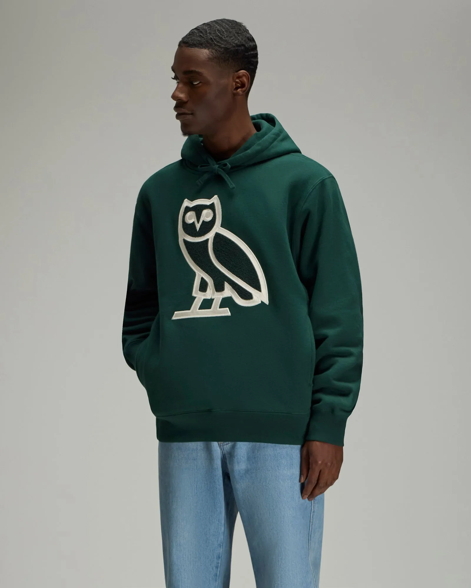 Icon Hoodie - Dark Green sold by OVO product image thumbnail 2