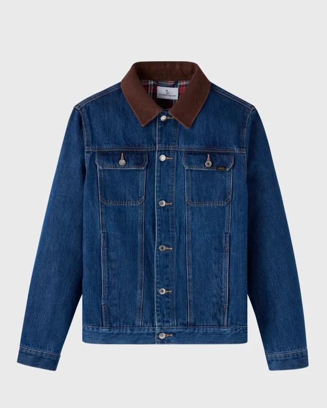 Flannel Lined Jacket - Denim sold by OVO